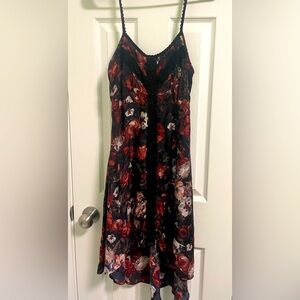 Miss Me Floral High Low Dress